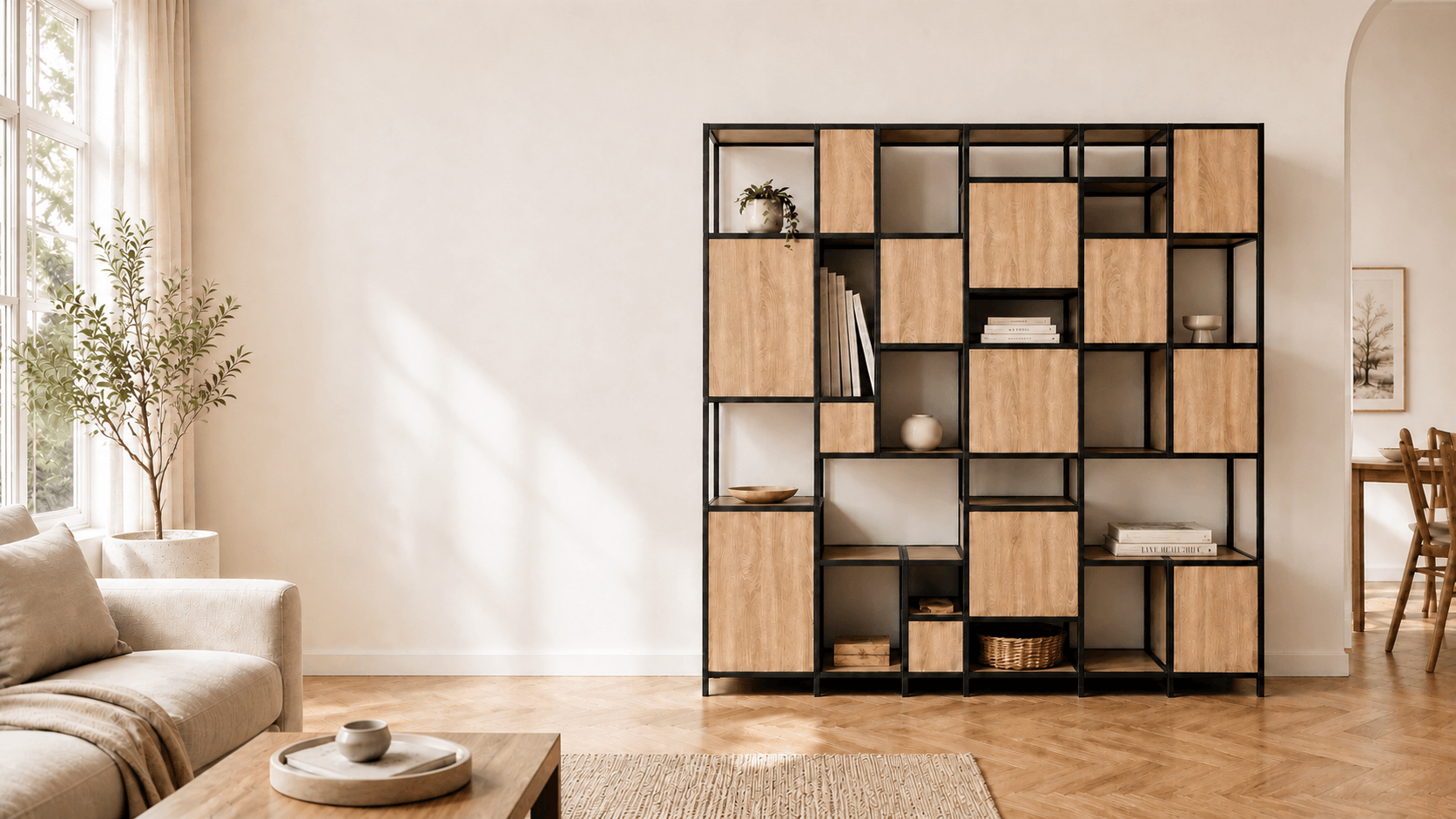 SUEI Modular System in a living space